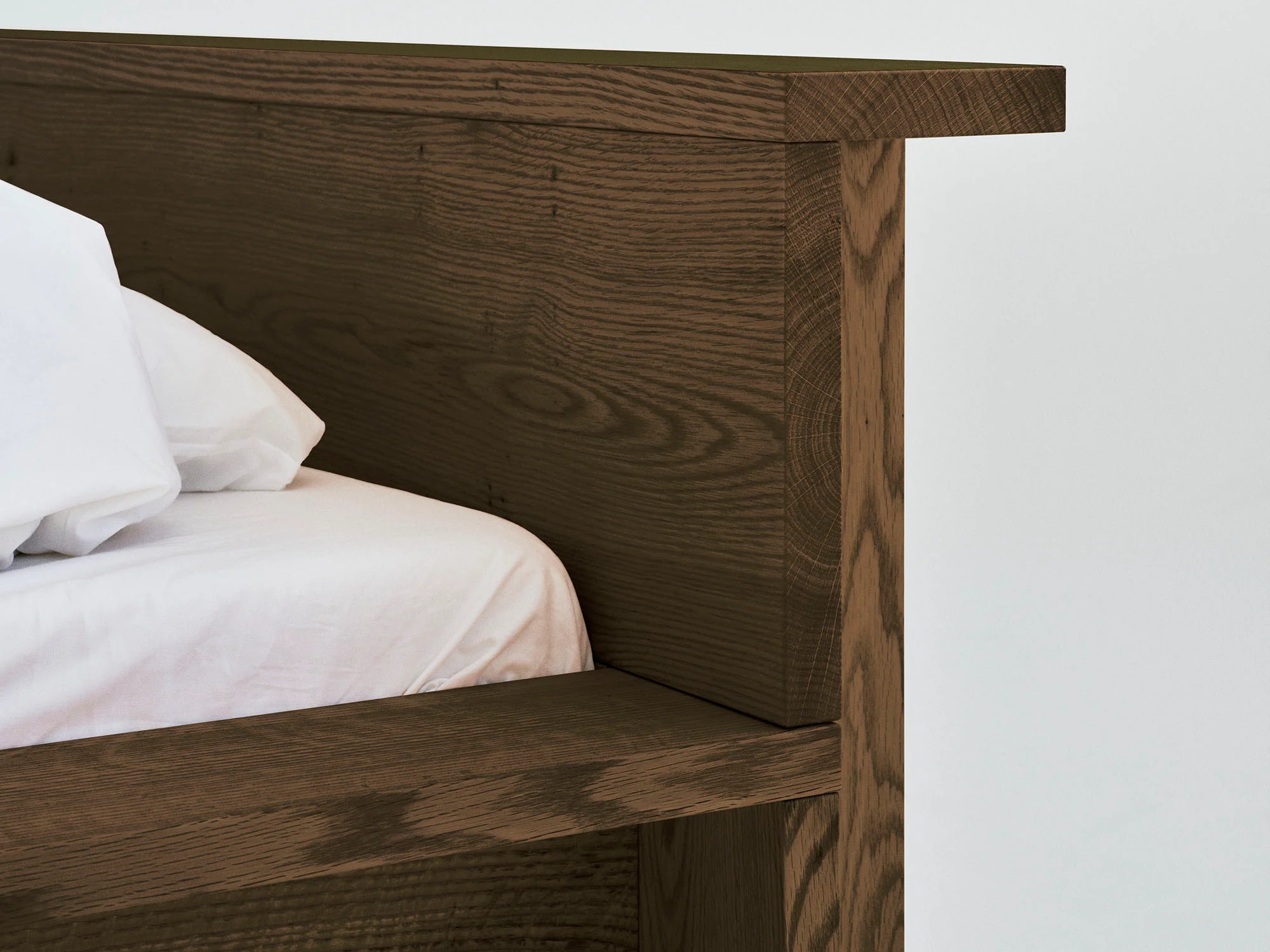 Hem Bed Frame | Smoked Oak - Image 4