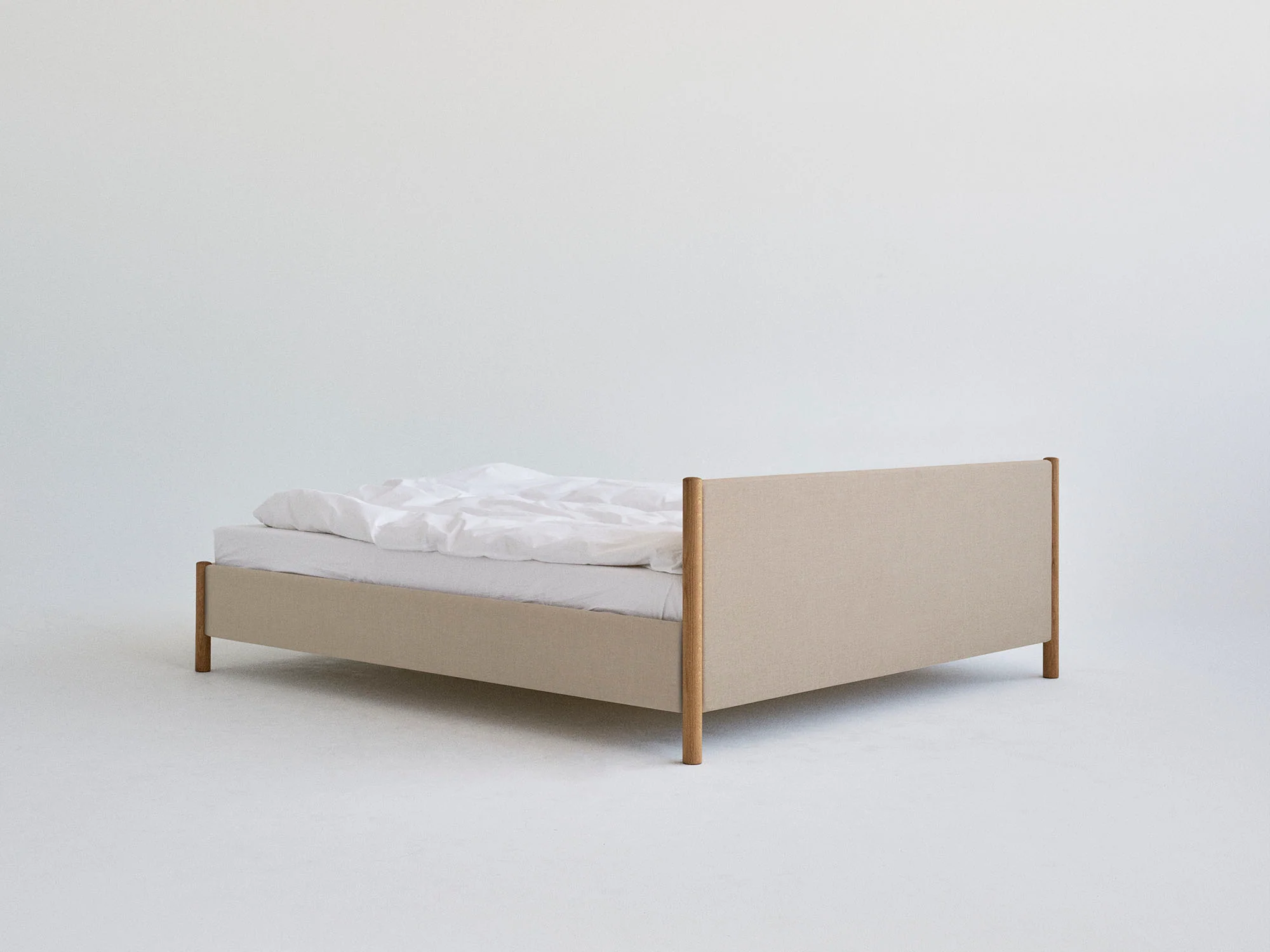 Veng Bed Frame | Clay / Oiled Oak - Image 5