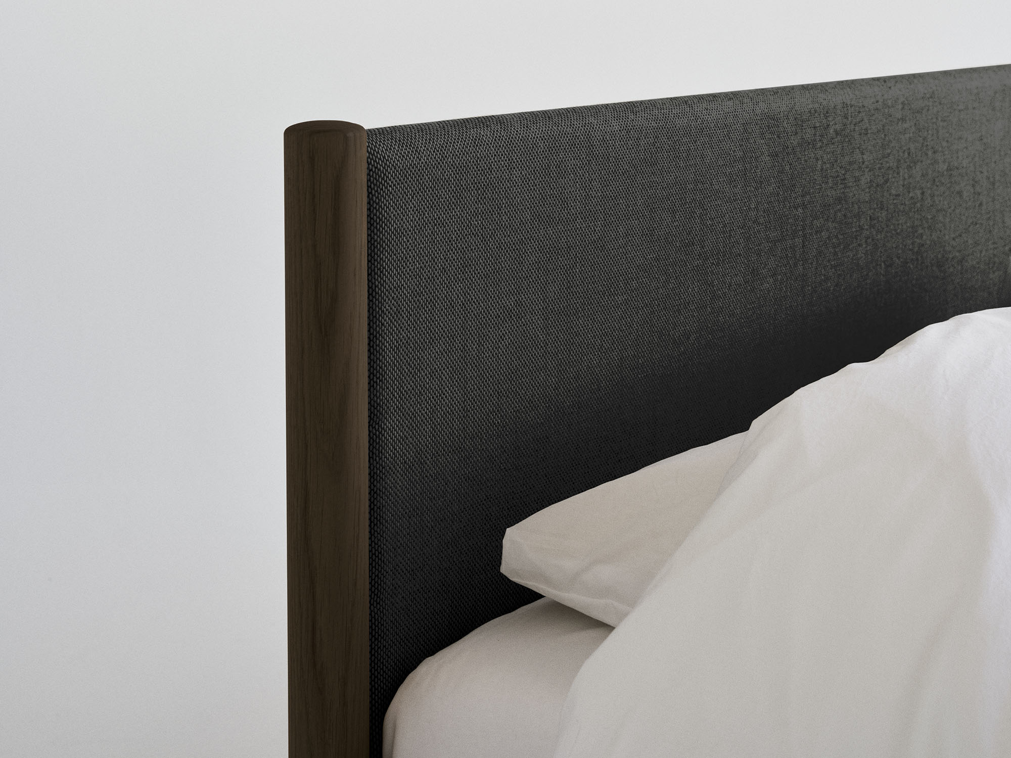 Veng x Re-wool Bed Frame | 198 / Smoked Oak - Image 4