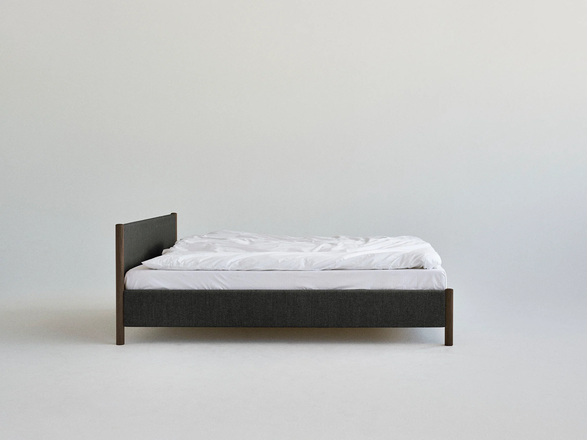 Veng x Re-wool Bed Frame | 198 / Smoked Oak - Image 5